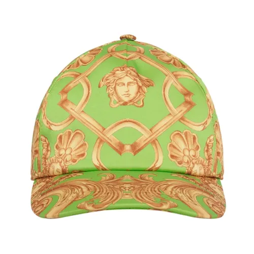 Adjustable Floral Hat - Versace - Modalova