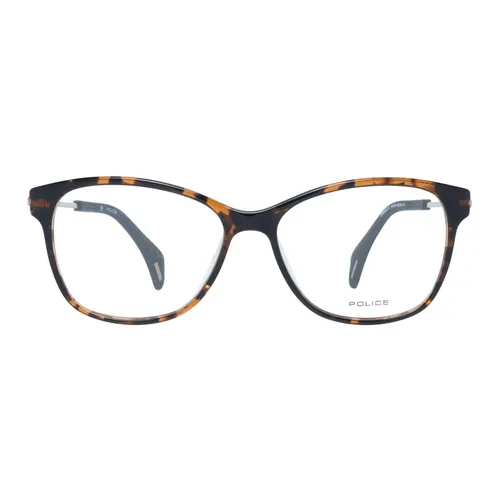 Brown Plastic Rectangle Optical Frames - Police - Modalova