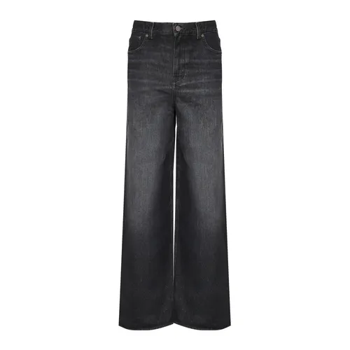 Grey Denim Jeans with Zip Closure - Chloé - Modalova