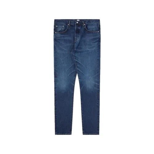 Slim Tapered Blue Jeans - Edwin - Modalova