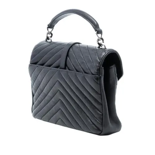Pre-owned Leather Shoulder Bag - Yves Saint Laurent Vintage - Modalova