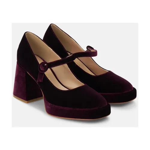 Wide heel shoe with strap - Alma EN Pena - Modalova