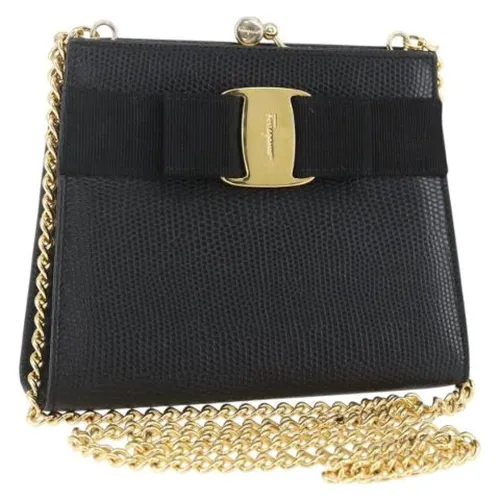 Pre-owned Leather Shoulder Bag - Salvatore Ferragamo Pre-owned - Modalova