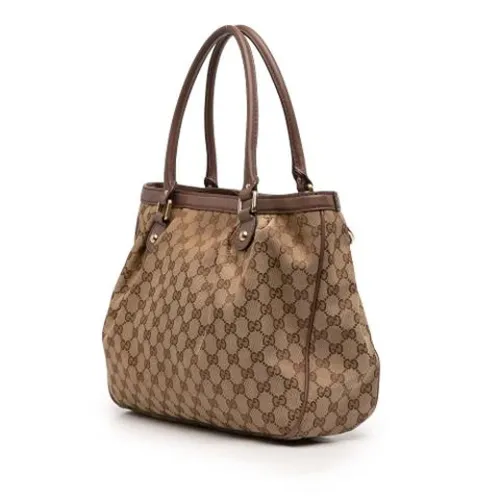 Pre-owned Canvas Tote - Gucci Vintage - Modalova