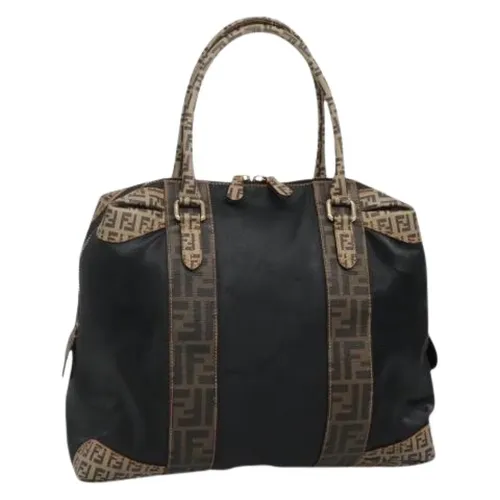 Pre-owned Coated Canvas Handbag - Fendi Vintage - Modalova
