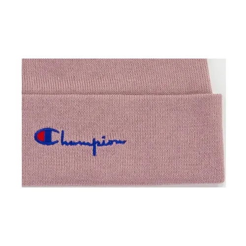 Pink Script Logo Beanie Cap - Champion - Modalova