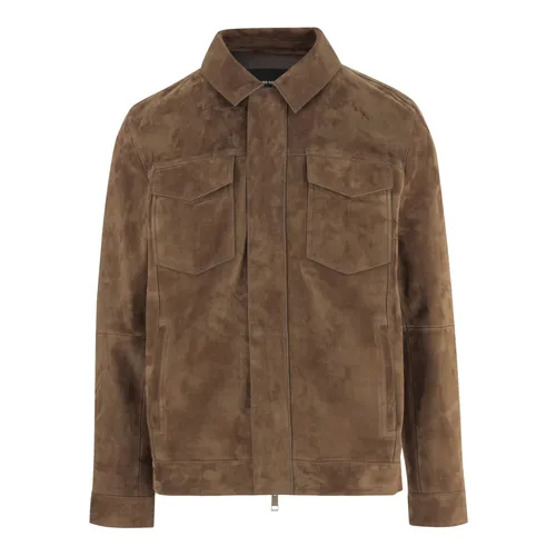 Suede Jacket - Yves Salomon - Modalova