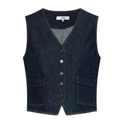 Denim vest - Frame - Modalova