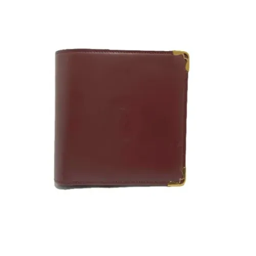 Pre-owned Leather wallets - Cartier Vintage - Modalova