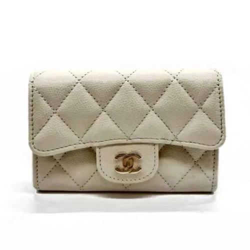 Pre-owned Leather Wallet - Chanel Vintage - Modalova