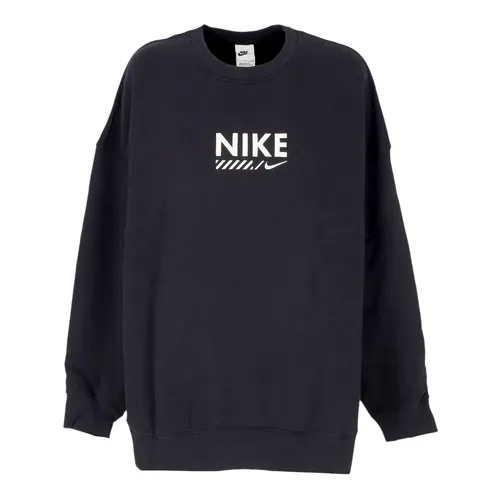 Felpa con collo a girocollo oversize - Nike - Modalova