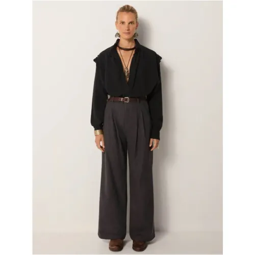 Wide Trousers - Maison Hotel - Modalova