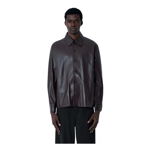 Leather Shirt - Our Legacy - Modalova