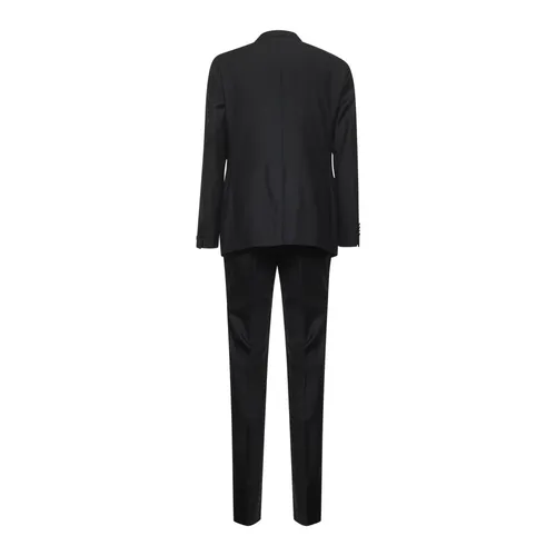 Black Wool Dress Suit Set - Tagliatore - Modalova