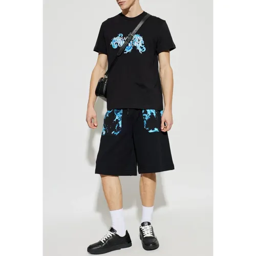 T-shirt with print - Versace Jeans Couture - Modalova
