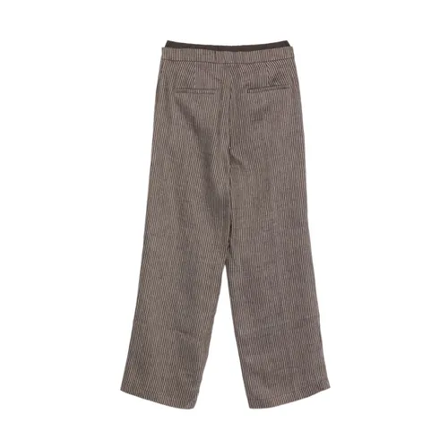 Loose Fit Pants - Alysi - Modalova
