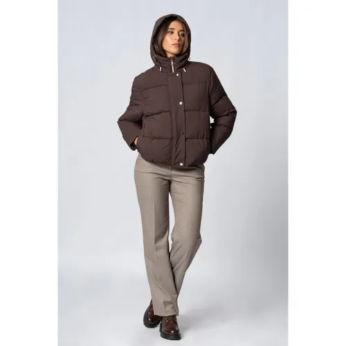 Warm High Neck Puffed Jacket - Kocca - Modalova