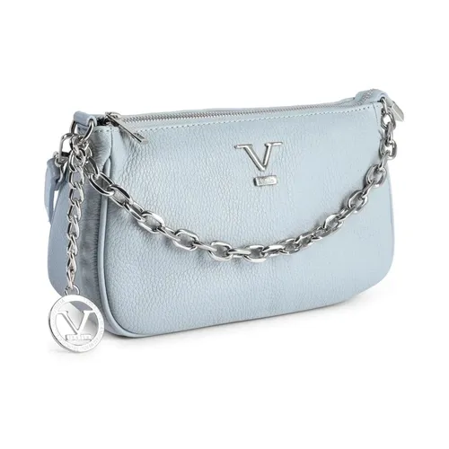 Light Blue Leather Chain Bag - 19v69 Italia - Modalova