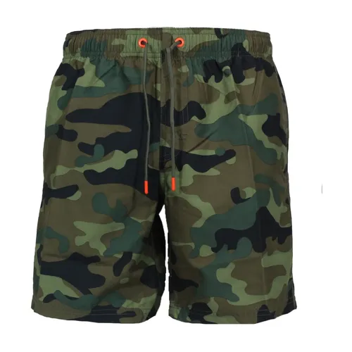 Patterned Polyester Swim Trunks - Sundek - Modalova