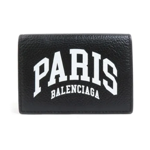 Pre-owned Leather Wallet - Balenciaga Vintage - Modalova