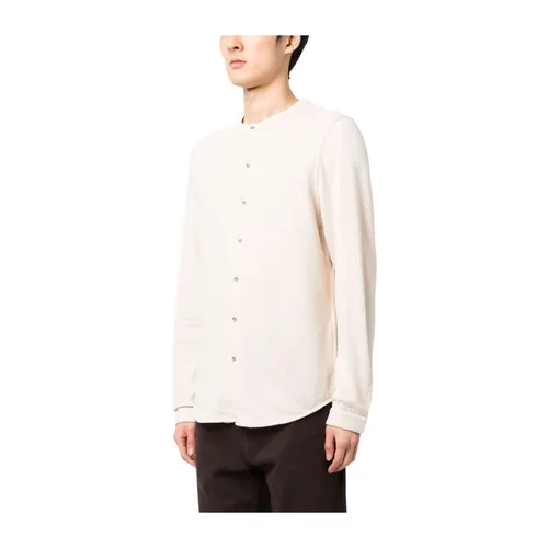 Henley-collar Button-down Shirt - Holzweiler - Modalova