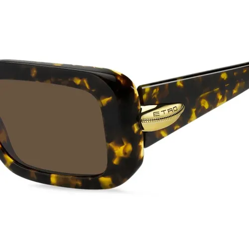 Rectangular Sunglasses - Etro - Modalova
