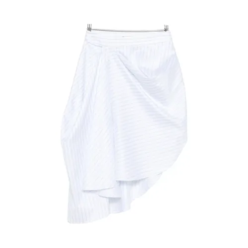 Asymmetric Draped Midi Skirt - JW Anderson - Modalova