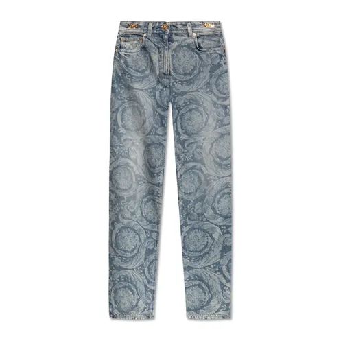 Jeans > Straight Jeans - - Versace - Modalova