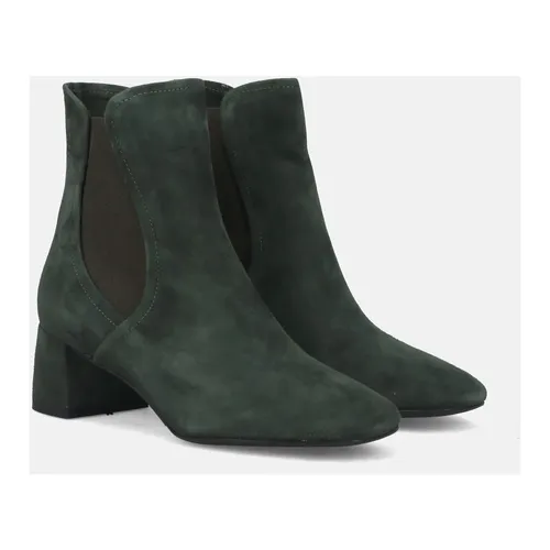 Refined Italian Suede Ankle Boots - Sangiorgio - Modalova