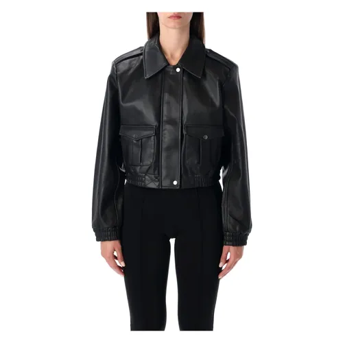 Black Brooklyn Bomber Jacket - The Garment - Modalova
