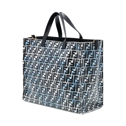 Pre-owned FF Monogram Tote Bag - Fendi Vintage - Modalova