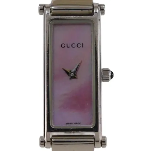 Pre-owned Stainless Steel Watch - Gucci Vintage - Modalova