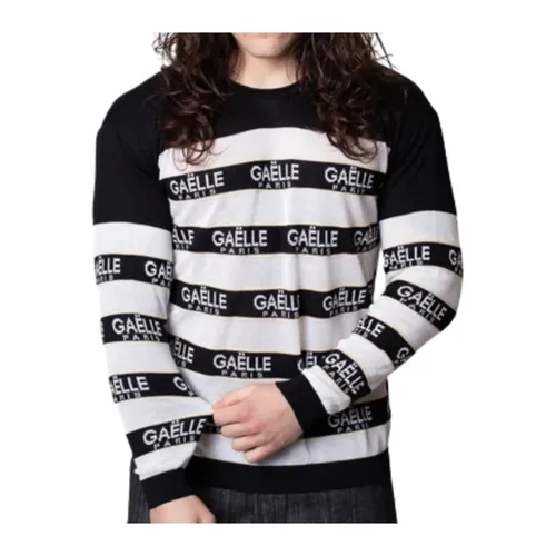 Basic Men's Jacquard Knit Sweater - Gaëlle Paris - Modalova