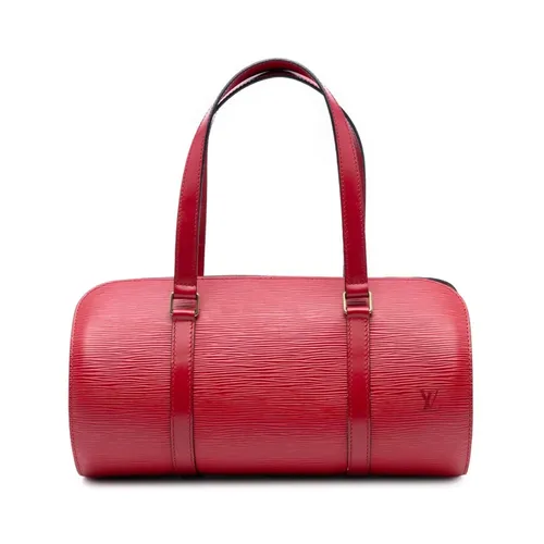 Pre-owned Structured Leather Handbag - Louis Vuitton Vintage - Modalova