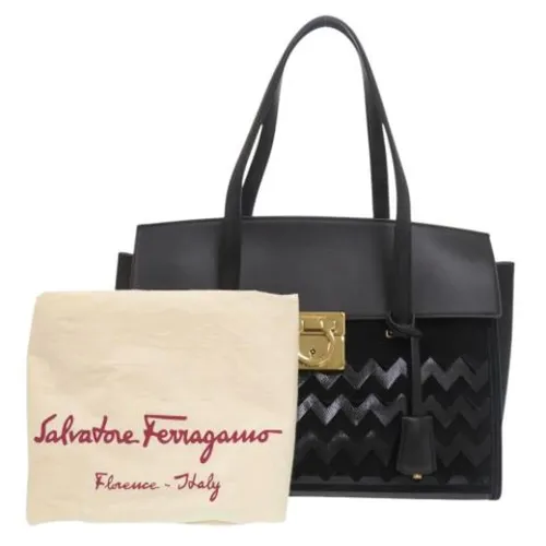 Pre-owned Leather Shoulder Bag - Salvatore Ferragamo Pre-owned - Modalova