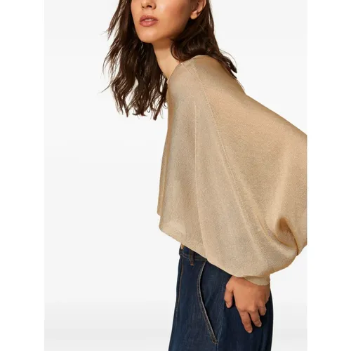 Cropped Jumper with Lurex - Twinset - Modalova