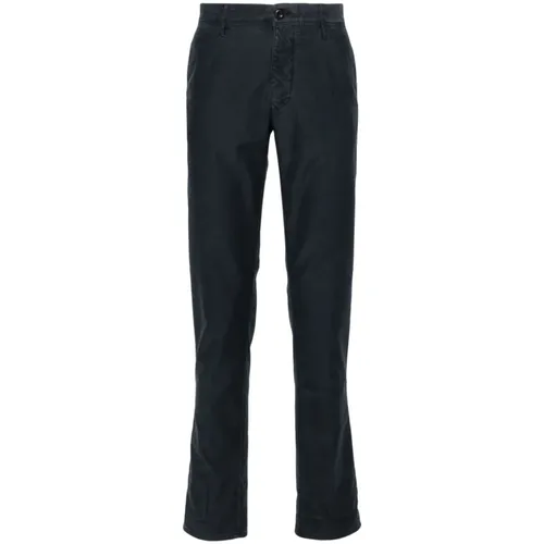 Cotton Blend Trousers - Incotex - Modalova