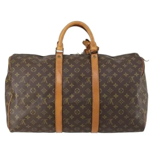 Pre-owned Canvas Weekend Bag - Louis Vuitton Vintage - Modalova
