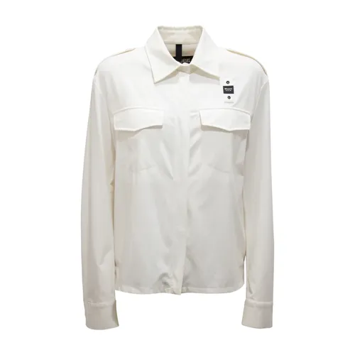 Giubbotto Camicia Sfoderato - Blauer - Modalova