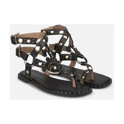 Sandal With Studs - Alma EN Pena - Modalova