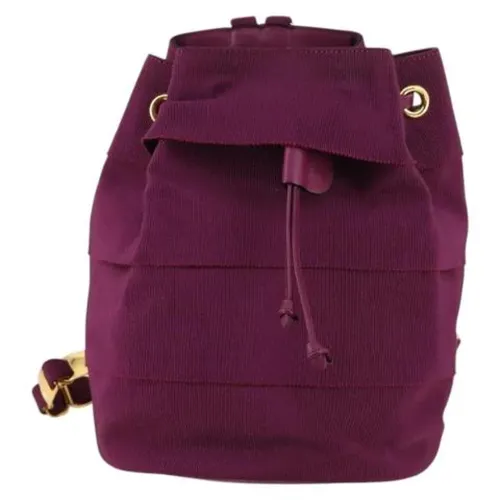 Mochila de lona Pre-owned - Salvatore Ferragamo Pre-owned - Modalova