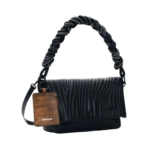 Handbag with Shoulder Strap and Inside Pocket - Desigual - Modalova
