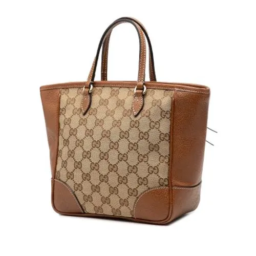 Pre-owned Leather Handbag - Gucci Vintage - Modalova