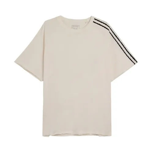 Raw Edge 3 Stripes Short Sleeve Tee - Y-3 - Modalova
