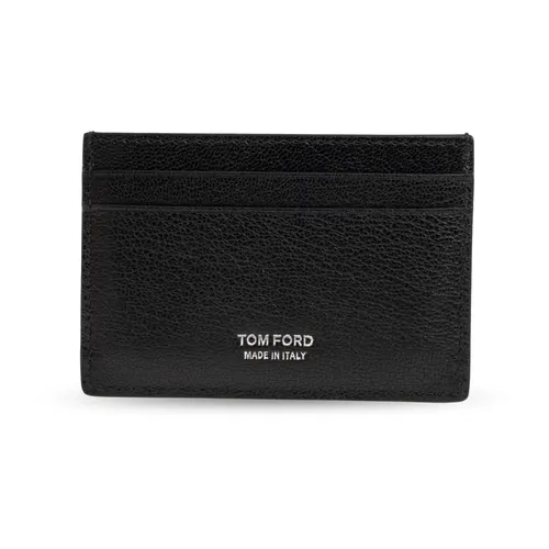Leather Card Holder - Tom Ford - Modalova