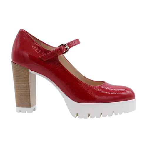 Elegant Mary Jane Pump Roccella - Luca Grossi - Modalova