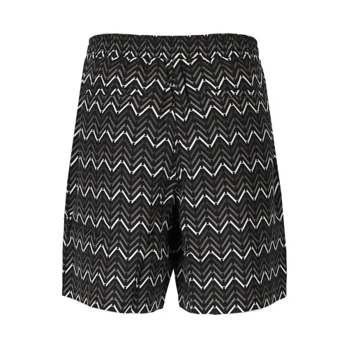 Multicolor Bermuda Shorts - Emporio Armani - Modalova