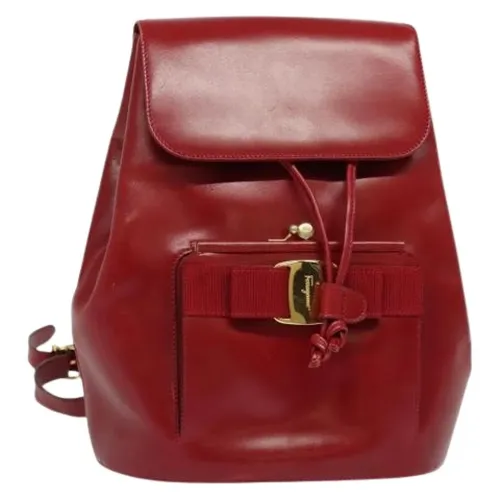 Pre-owned Leather backpacks - Salvatore Ferragamo Pre-owned - Modalova
