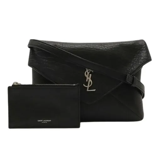 Pre-owned Leather Shoulder Bag - Yves Saint Laurent Vintage - Modalova