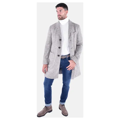 Wool Microfantasy Tailored Coat - L.b.m. 1911 - Modalova